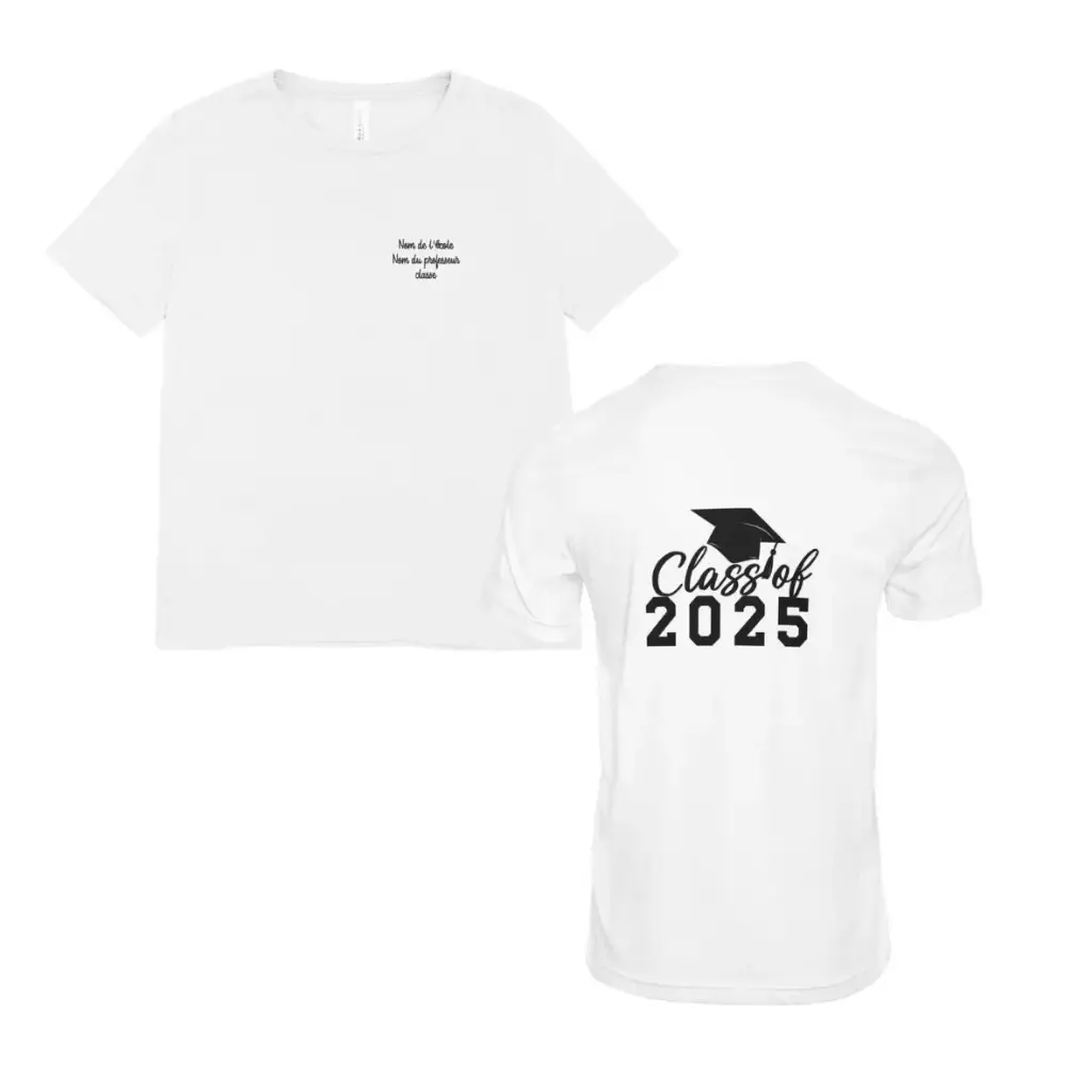 T-shirt "class of 2025"