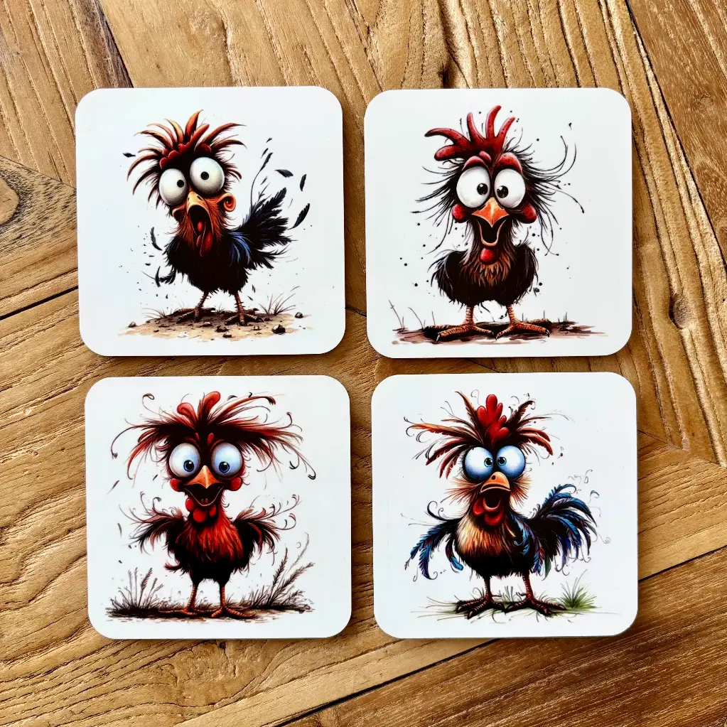 Set of 4 coasters